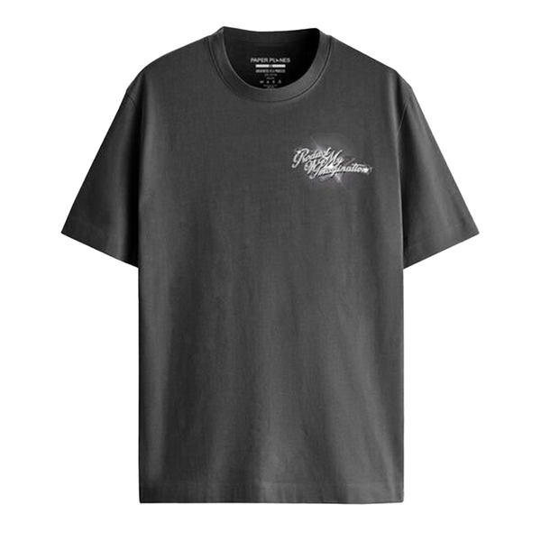 Planes Product Of My Imagination Heavyweight Tee - Washed Black- 200356