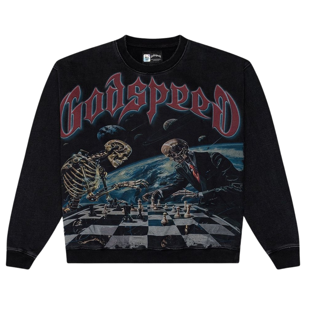 Godspeed Checkmate Sweatshirt - Black