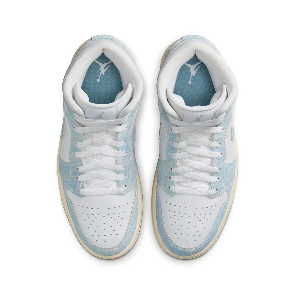Women's Air Jordan 1 Mid SE 'Denim' - HQ2005-100