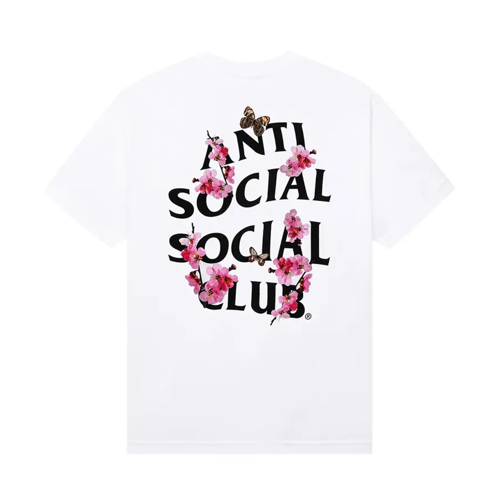 Anti Social Social Club Kkotch Tee -White -ASSC24WSSS09