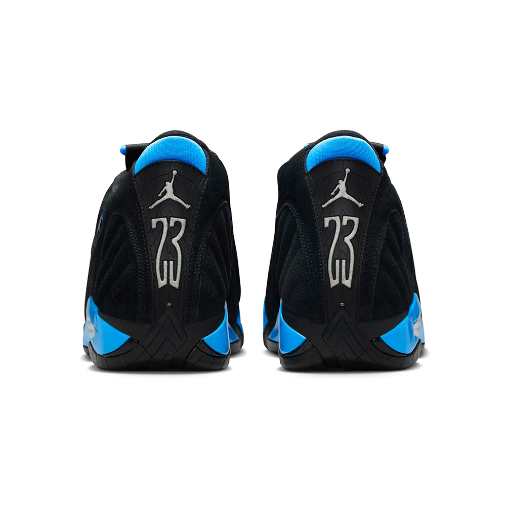 Men's Air Jordan 14 Retro 'Black/University Blue' - 487471-007