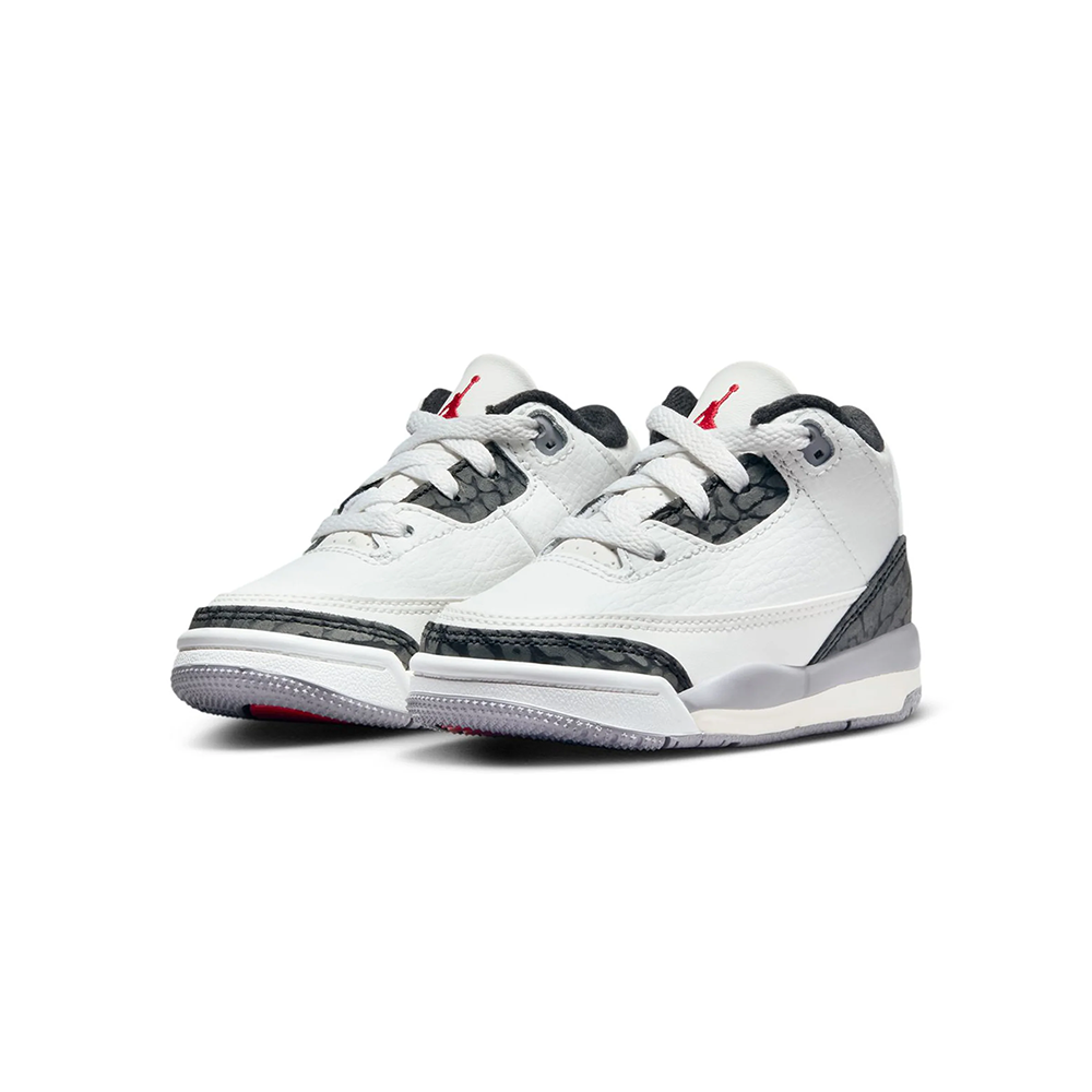 Toddler Air Jordan 3 Retro 'Cement Grey' - DM0968-106