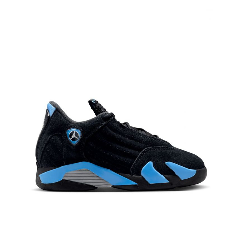 Preschool Jordan 14 Retro 'Black/University Blue' - 312092-007