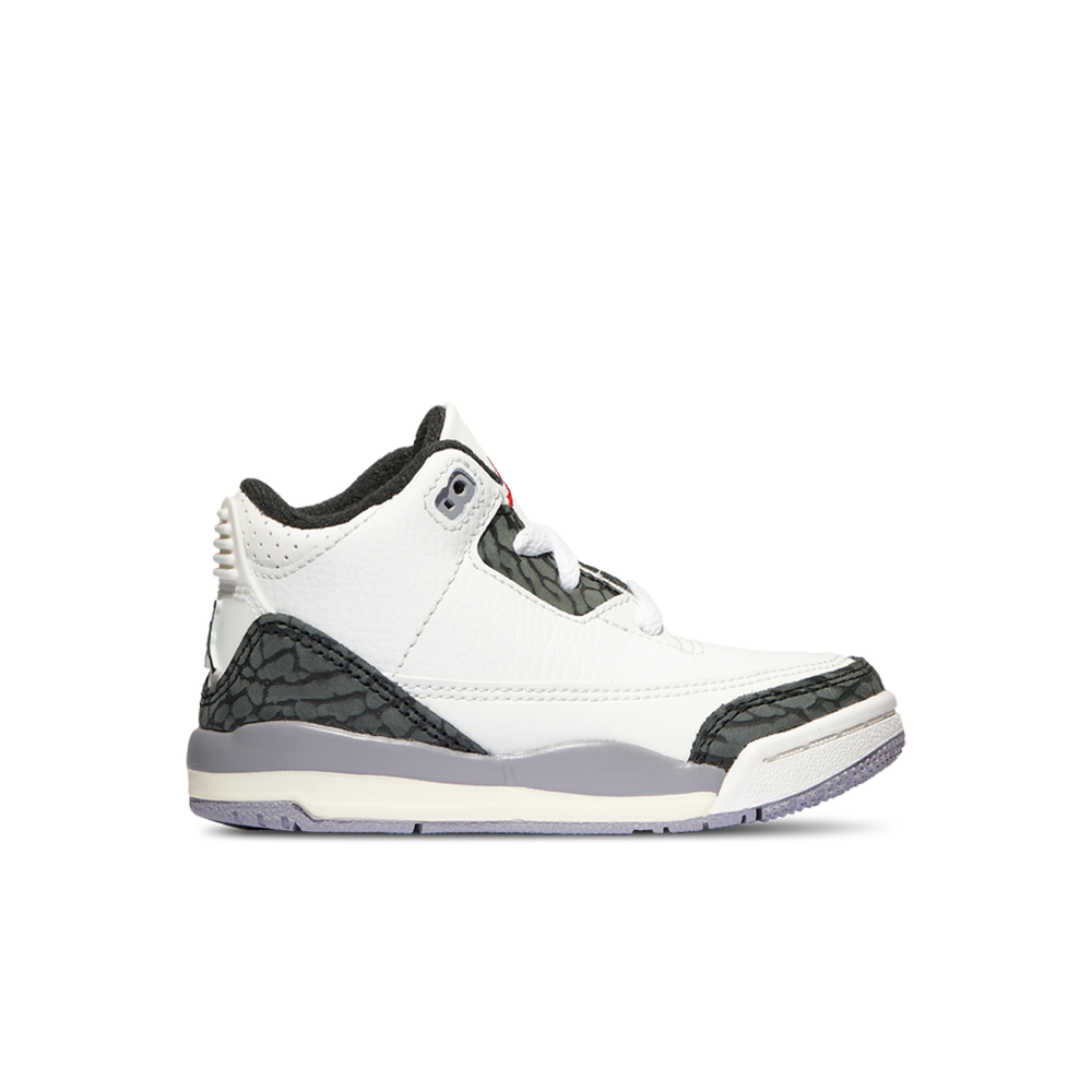 Toddler Air Jordan 3 Retro 'Cement Grey' - DM0968-106
