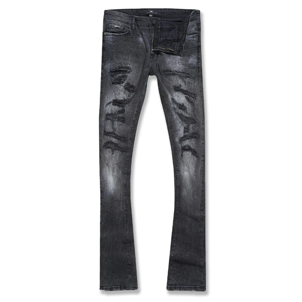 Jordan Craig Martin Stacked-Crouching Tiger Denim-Industrial Black-Jtf91628