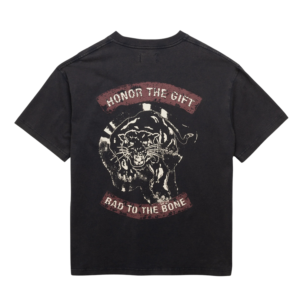 Honor The Gift Bad To The Bone Tee - Black - HTG250441