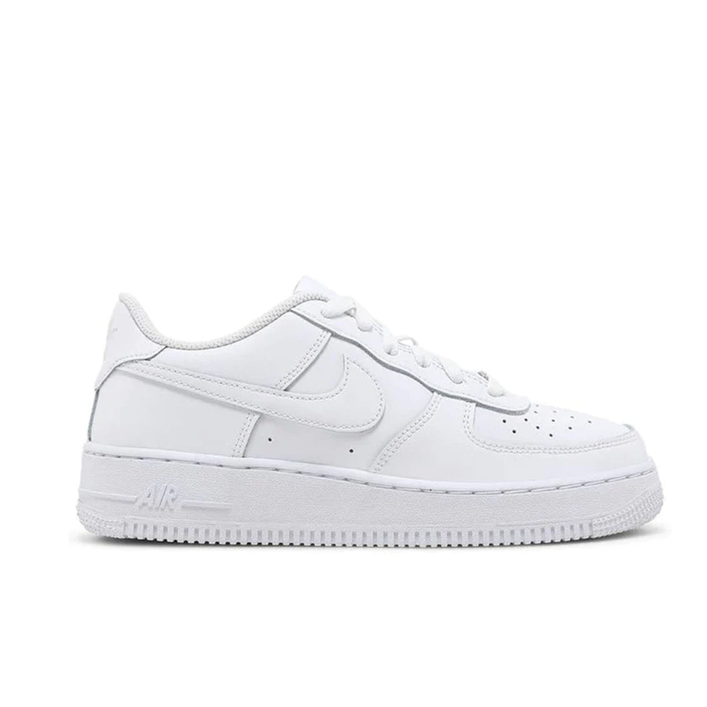 Grade School Nike Air Force 1 Low LE 'Triple White' - DH2920-111