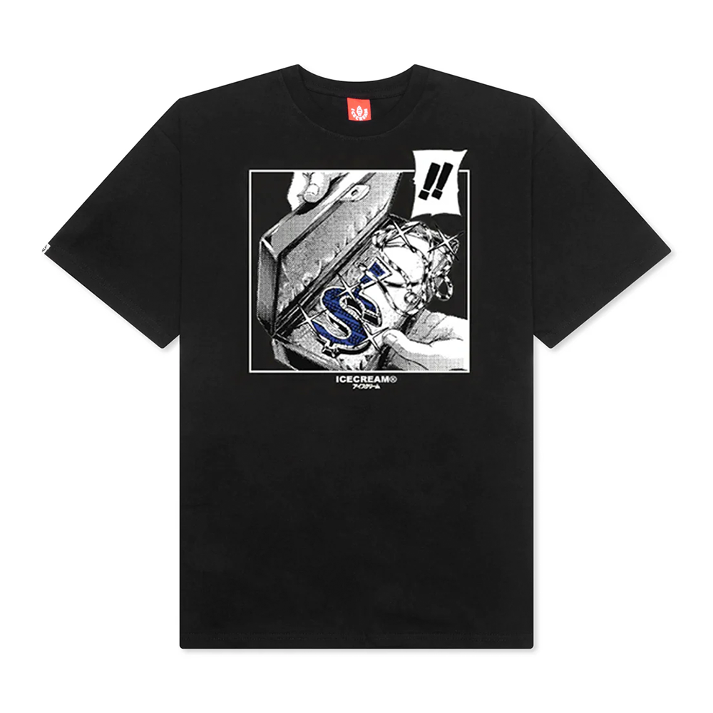 Ice Cream Reveal SS Tee-Black-441-7209