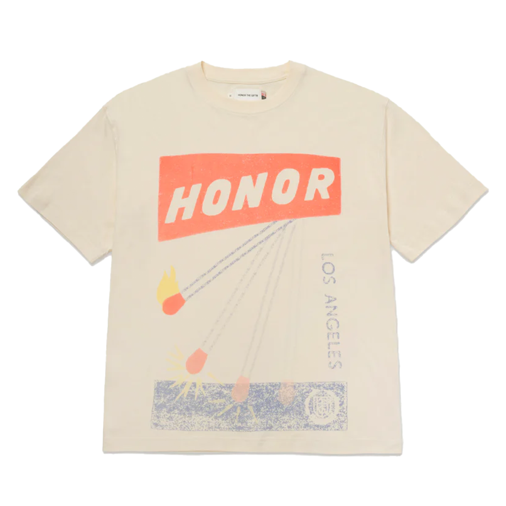 Honor The Gift B-Summer Match Box SS Tee-White-HTG240242