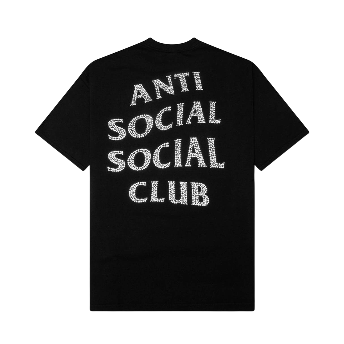 Anti Social Social Club Rhinestone Tee-Black - ASSCFW26SS11