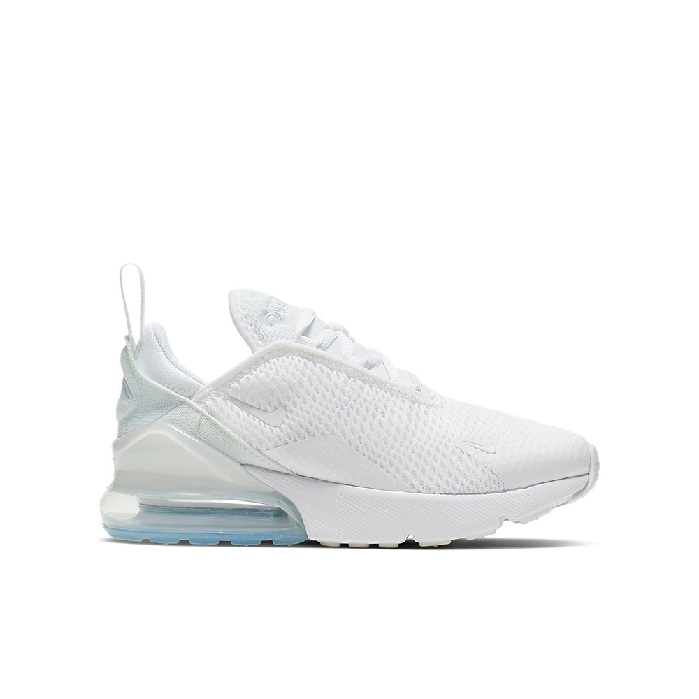 Preschool Nike Air Max 270 'White/Silver' - AO2372-103