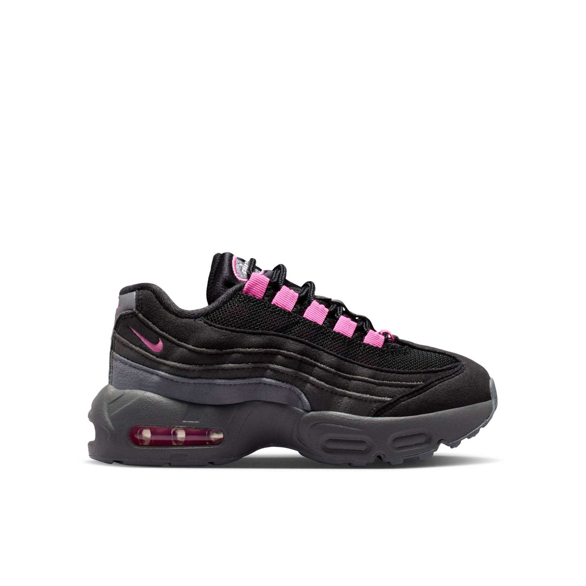 Preschool Nike Air Max 95 S "Black/Playful Pink" - 905461-014