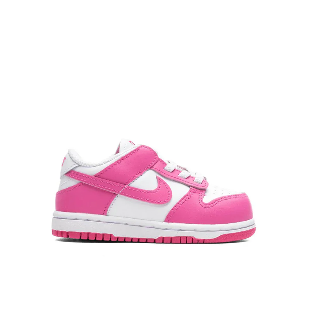 Toddler Nike Dunk Low 'Laser Fuchsia' - FB9107-102