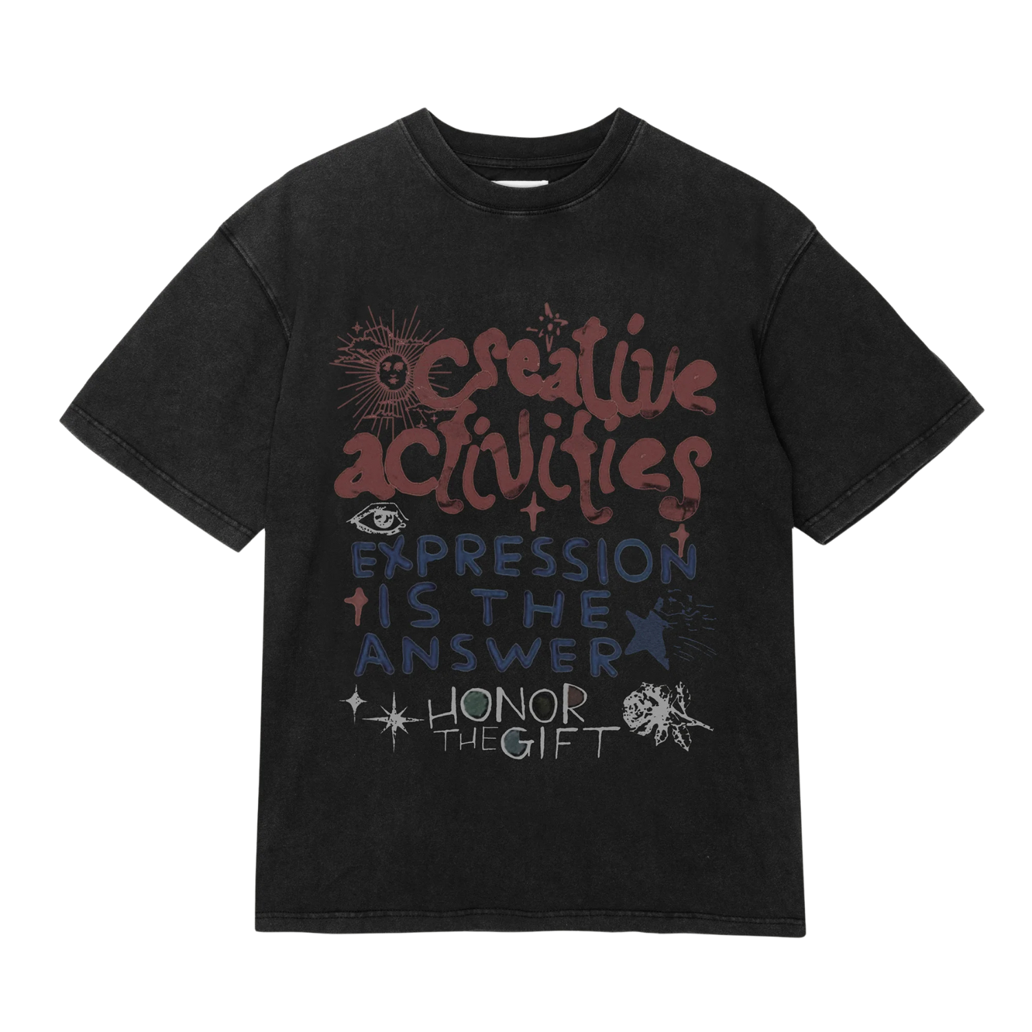 Honor The Gift Creative Activities Shirt - Black - HTG250390
