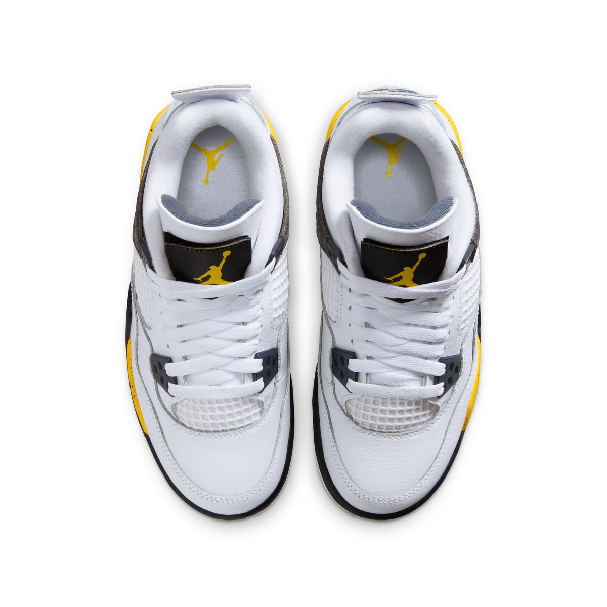 Grade School Air Jordan 4 Retro 'Tour Yellow' - 408452-102