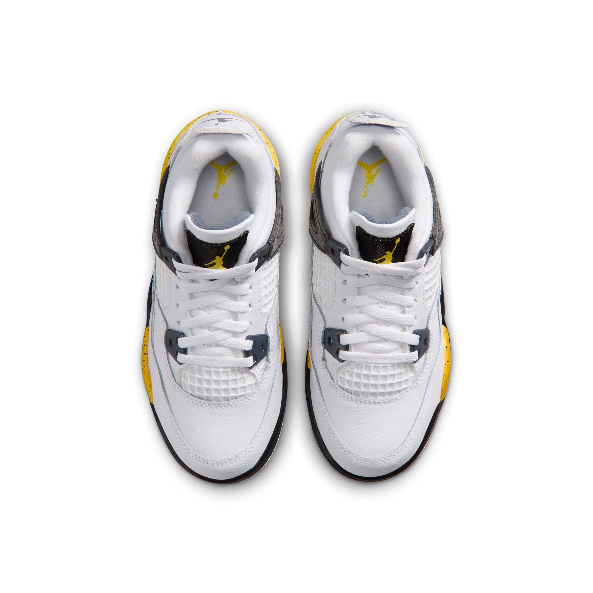 Preschool Jordan 4 Retro 'Tour Yellow' - BQ7669-102