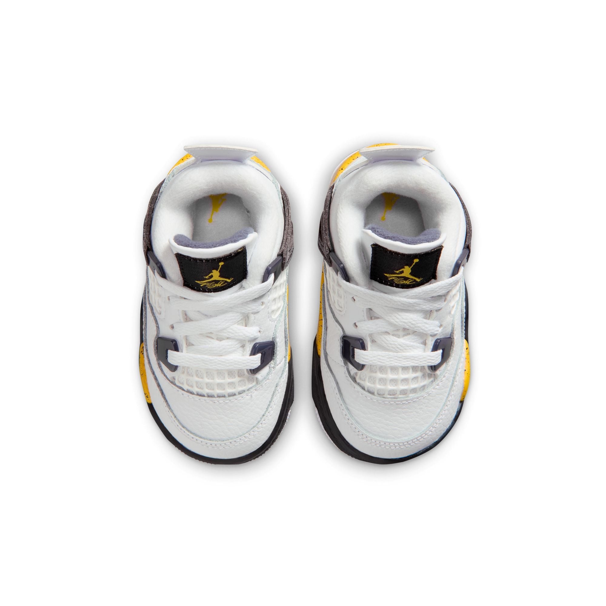 Toddler Jordan 4 Retro 'Tour Yellow' - BQ7670-102
