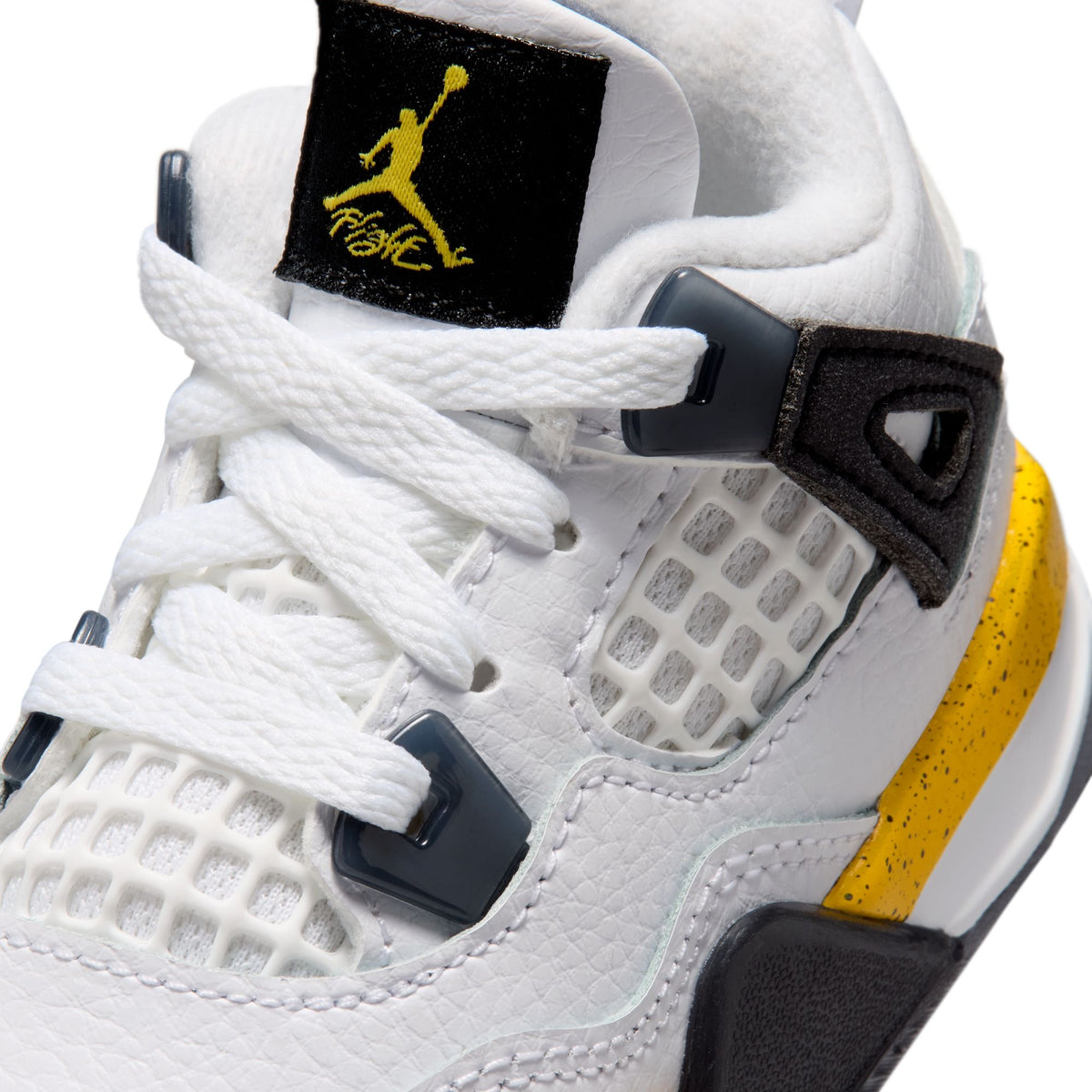 Toddler Jordan 4 Retro 'Tour Yellow' - BQ7670-102