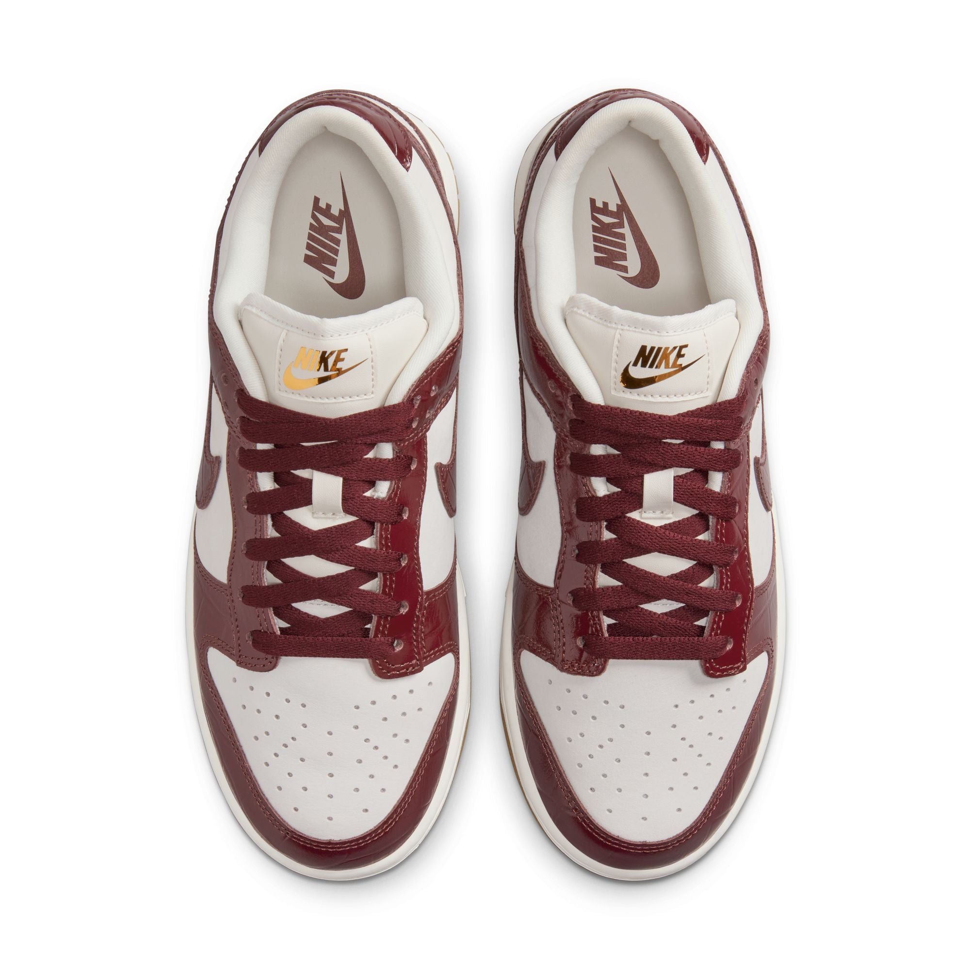Women's Nike Dunk Low Lx - 'Team Red Croc'- Fj2260-004
