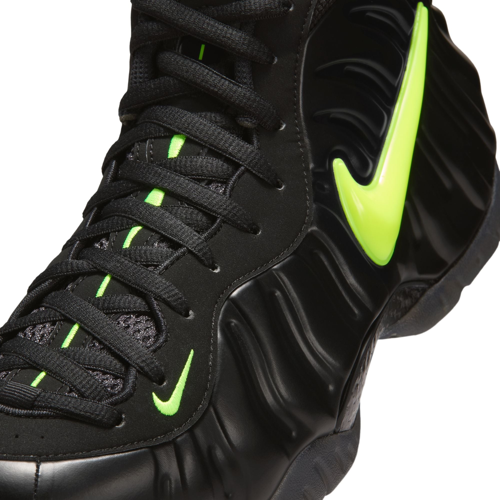 Men's Nike Air Foamposite Pro 'Black Voltage Yellow' - HF0794-002