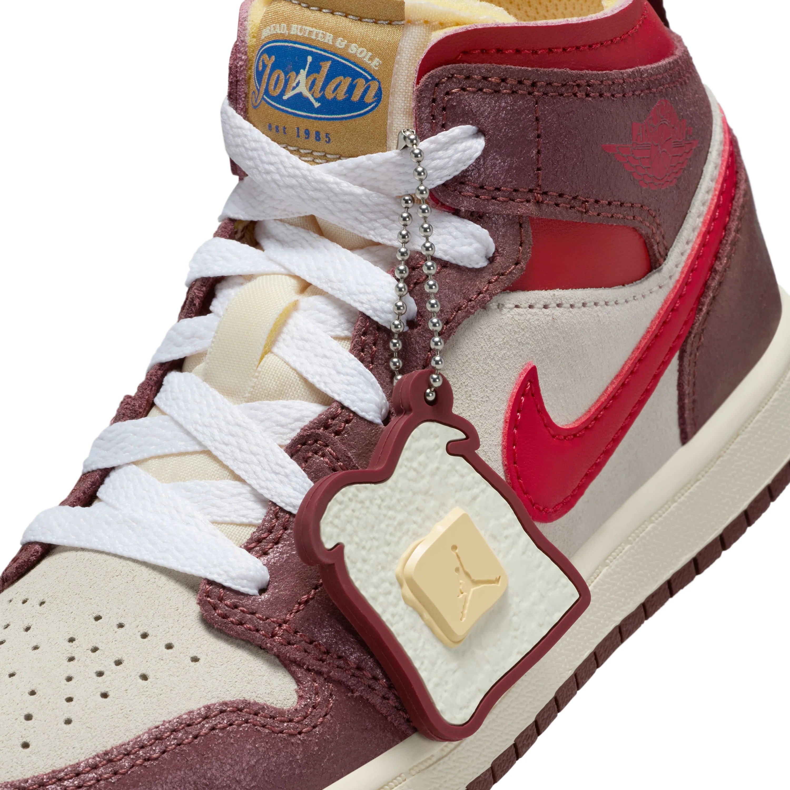 Preschool Jordan 1 Mid SE 'Breakfast' - HF3198-100