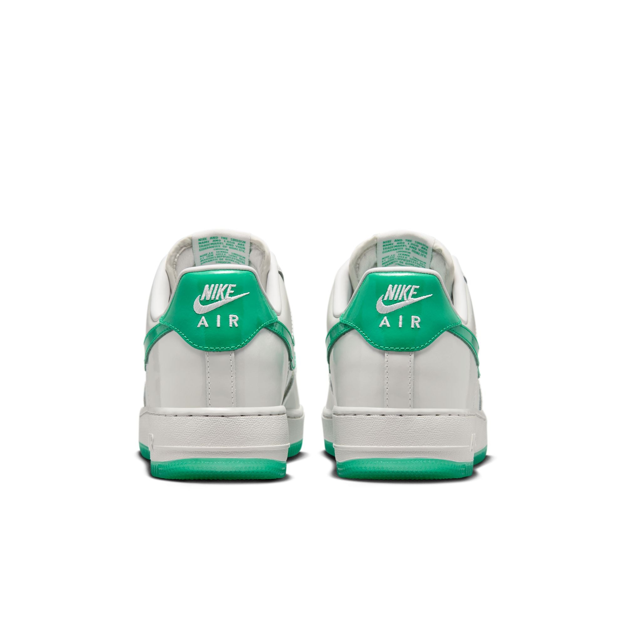 Men's NIKE AIR FORCE 1 07' PREMIUM 'Platinum Tint/Stadium Green' - HF4864-094