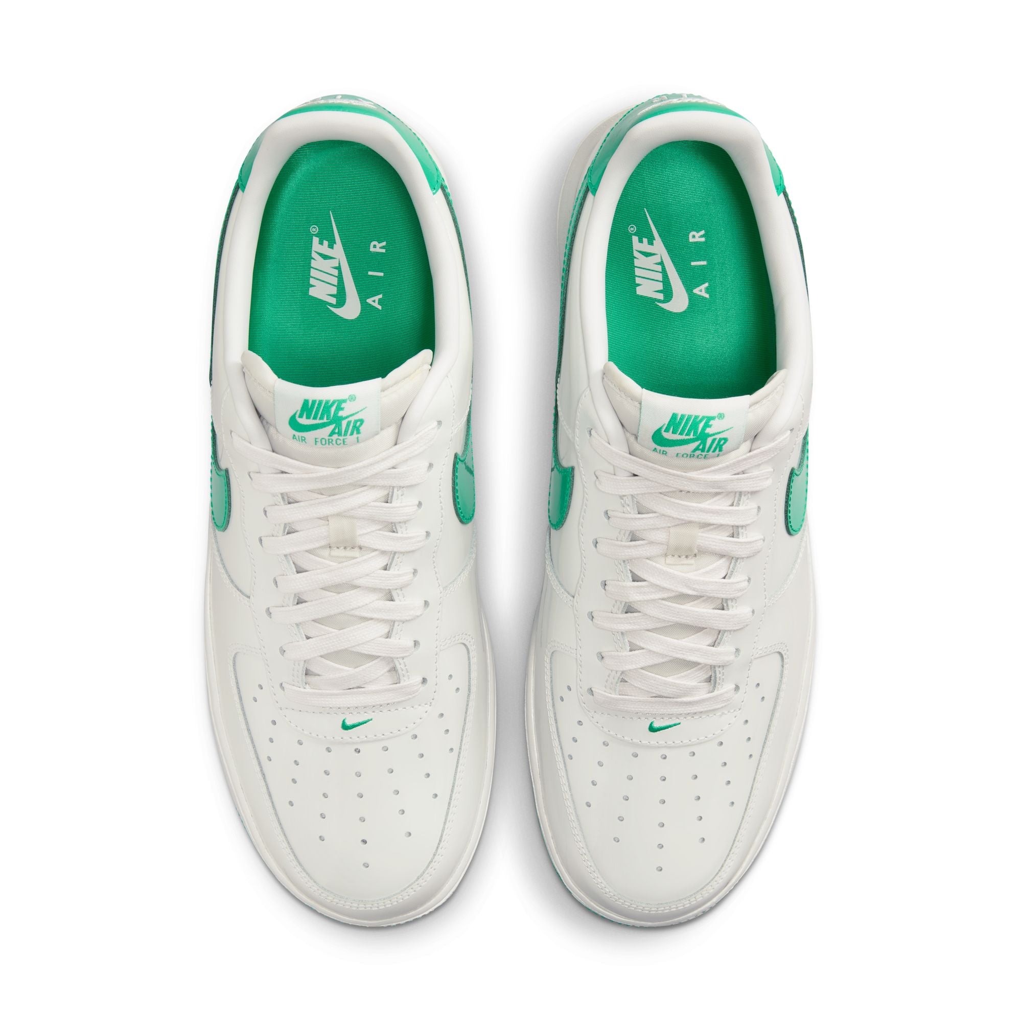 Men's NIKE AIR FORCE 1 07' PREMIUM 'Platinum Tint/Stadium Green' - HF4864-094