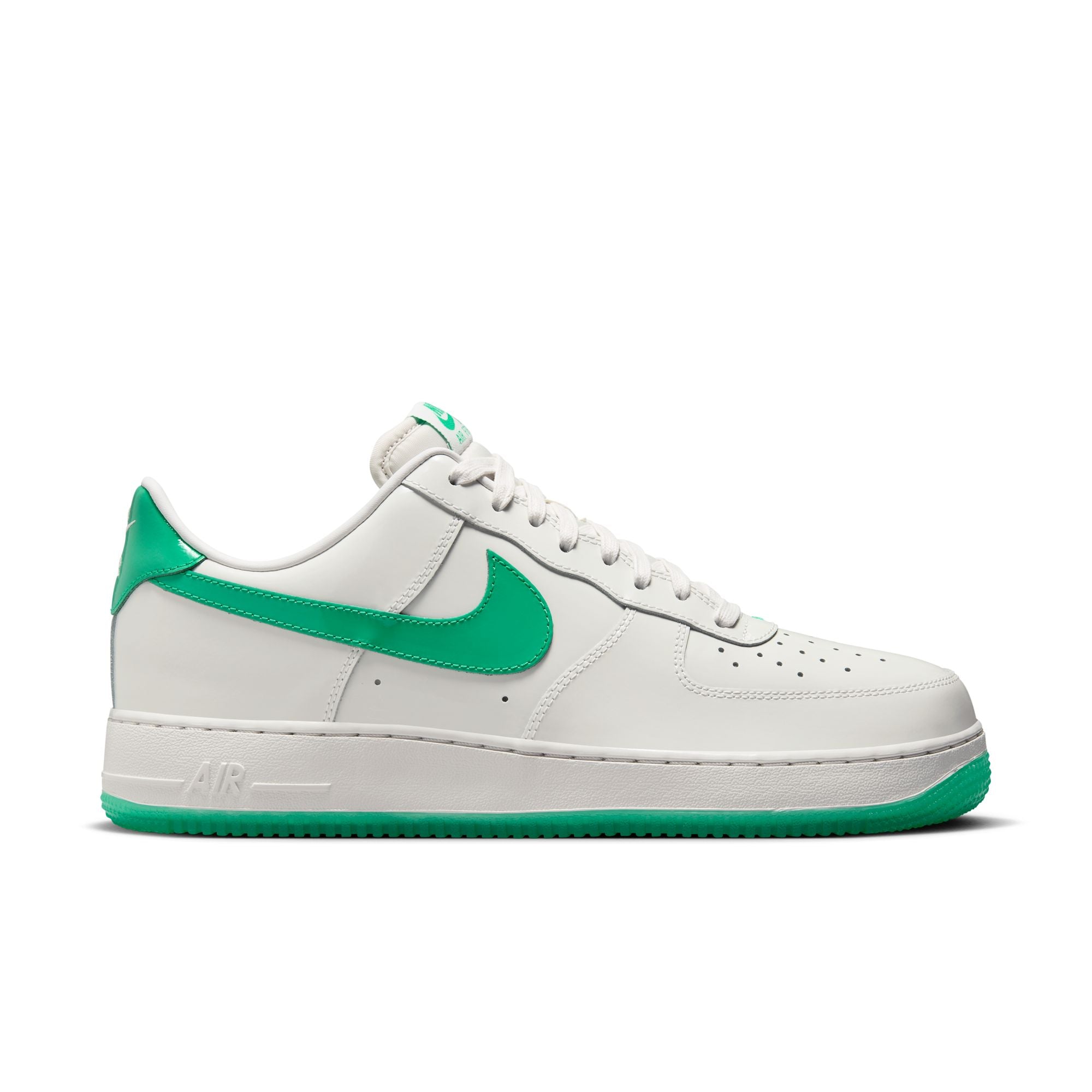 Men's NIKE AIR FORCE 1 07' PREMIUM 'Platinum Tint/Stadium Green' - HF4864-094