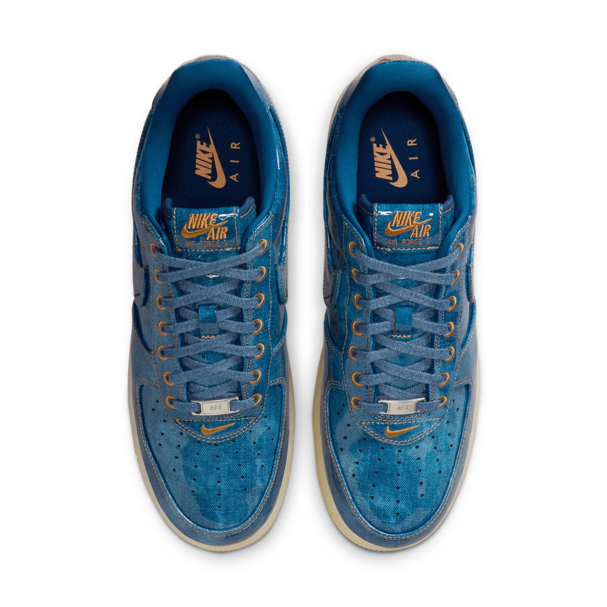 Men's Nike Air Force 1 Retro 'Patent Denim' - IM5757-400