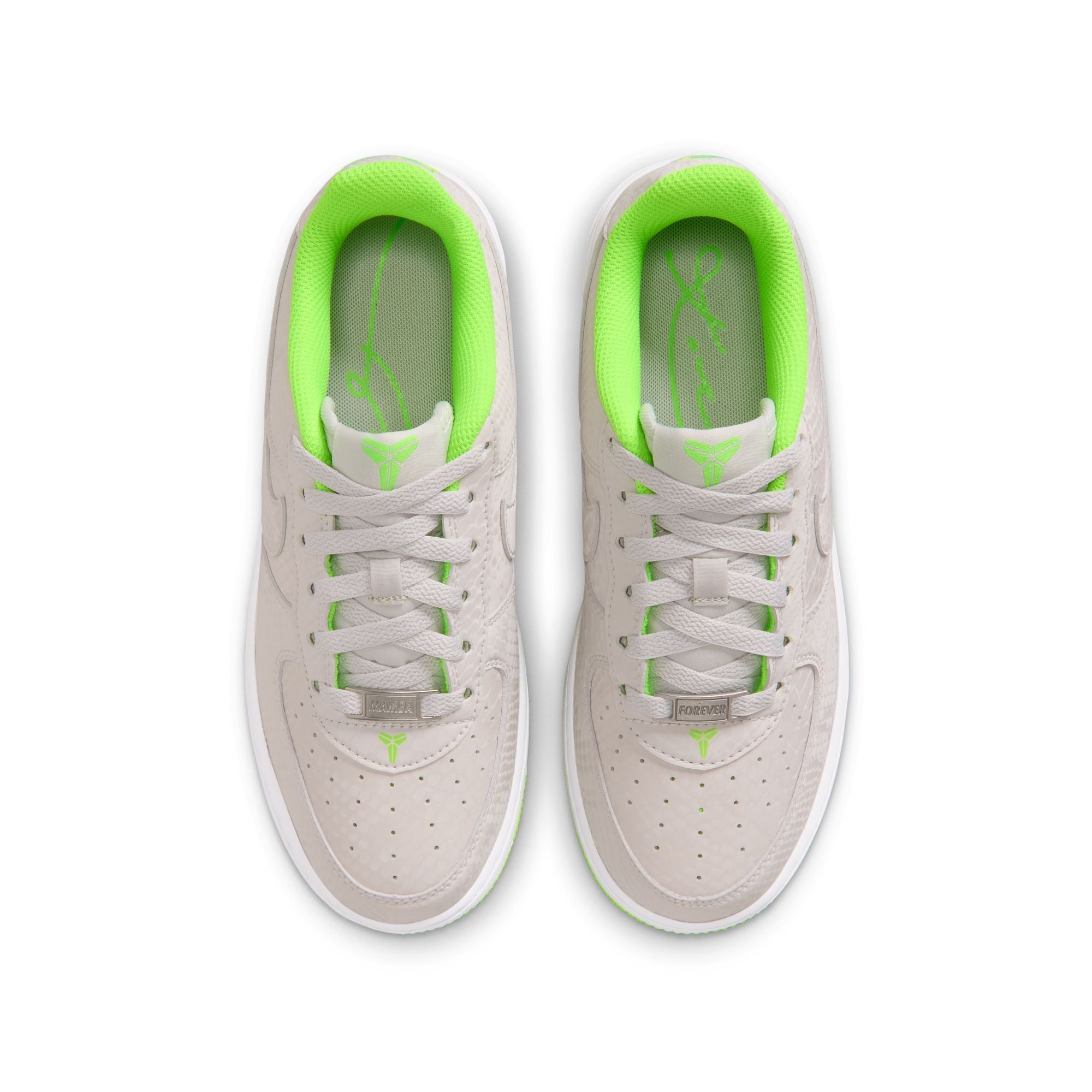 Grade School Nike Kobe Air Force 1 Low 'Electric Green' - IO4610-002