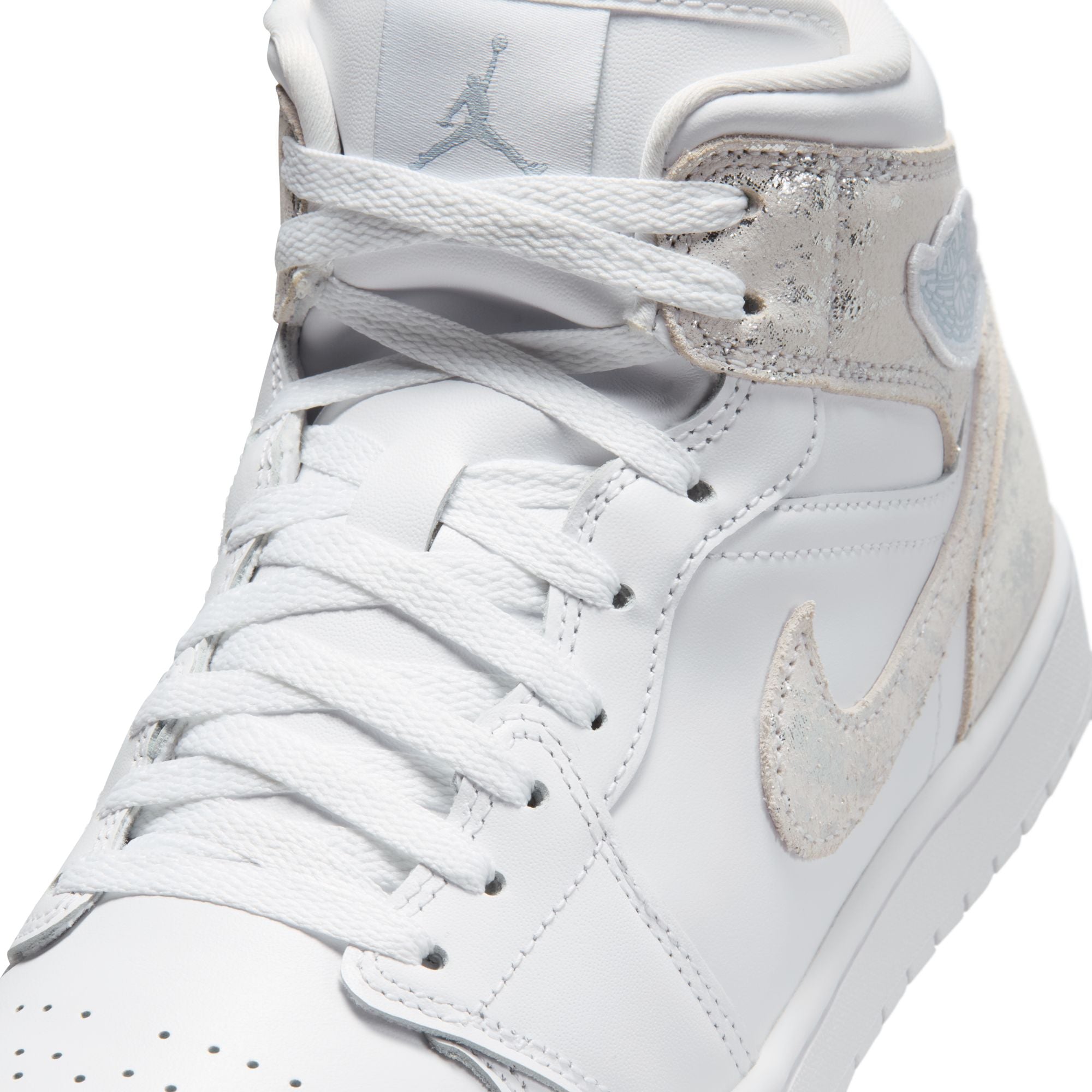 Men's Air Jordan 1 Mid SE ' White/field Silver-white-white' -IR2271-100