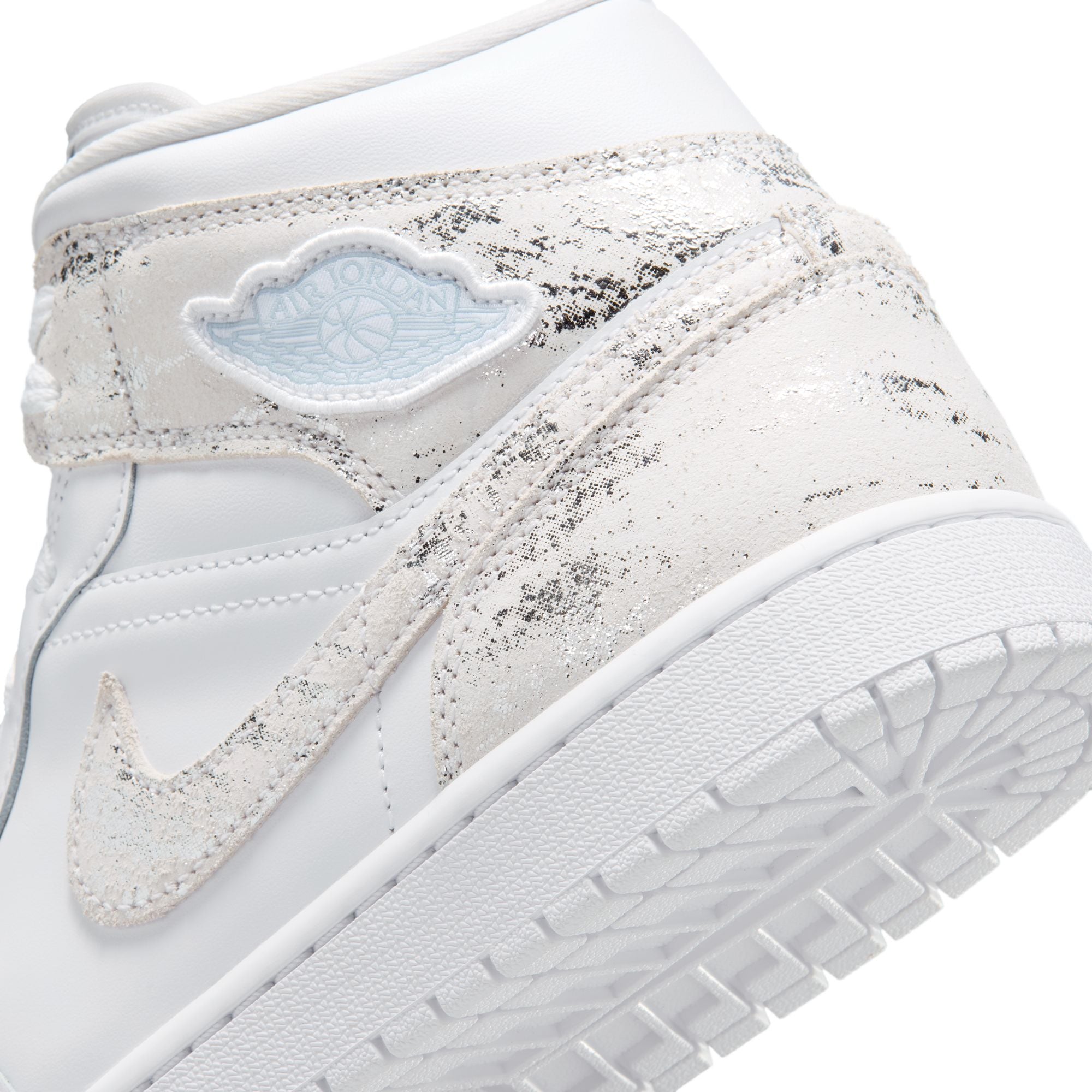 Men's Air Jordan 1 Mid SE ' White/field Silver-white-white' -IR2271-100