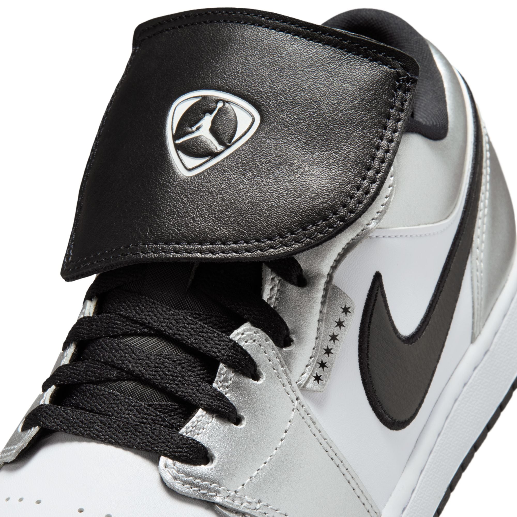 Men's Air Jordan 1 Low SE 'Metallic Silver Tiempo' - IR2278-100