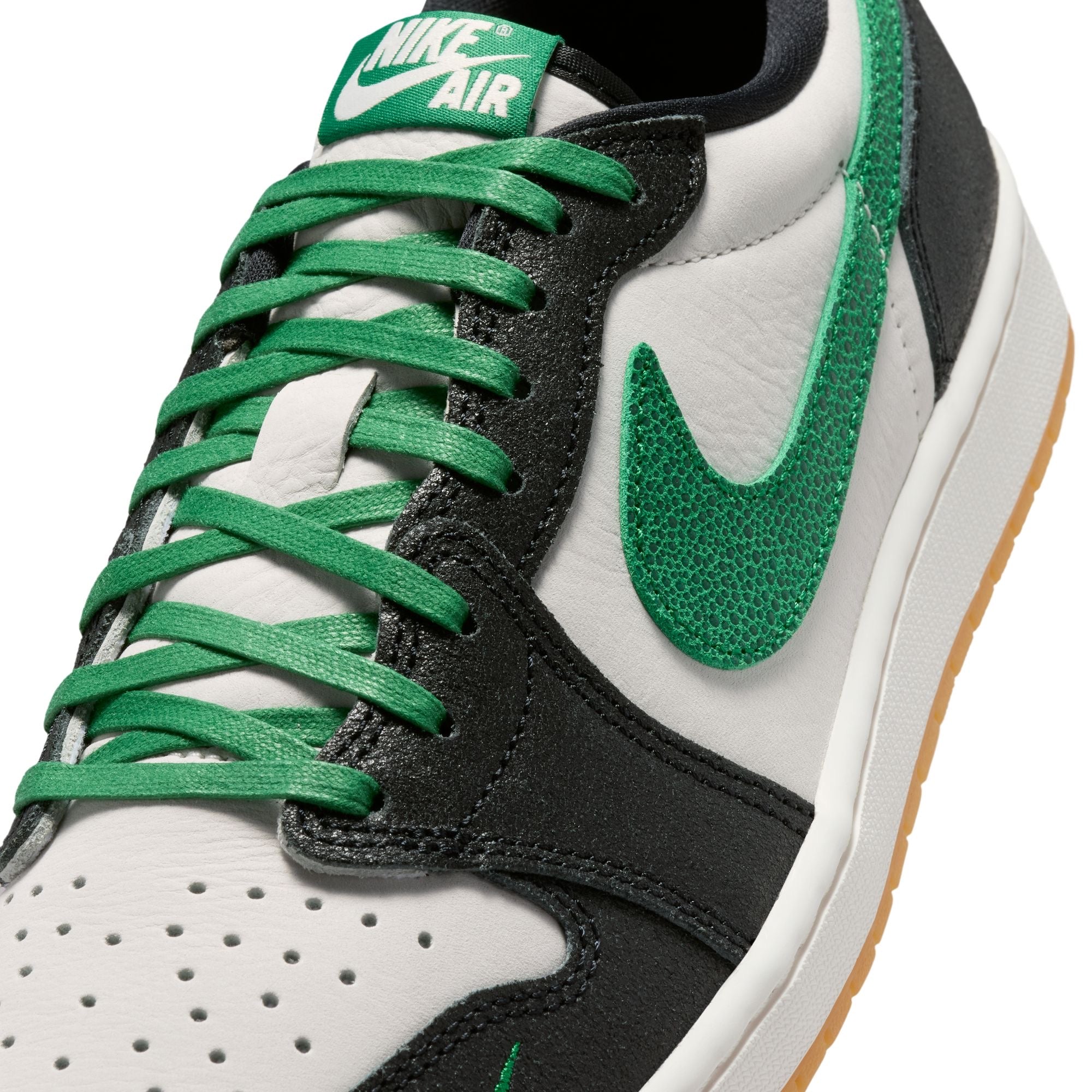 Men's Air Jordan 1 Low OG 'Phantom Pine Green' - IR2283-030