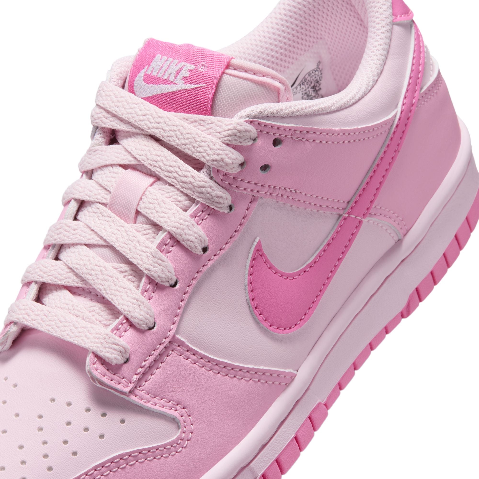 Preschool Nike Dunk Low 'Pink Rise/Playful Pink' - IU7765-600