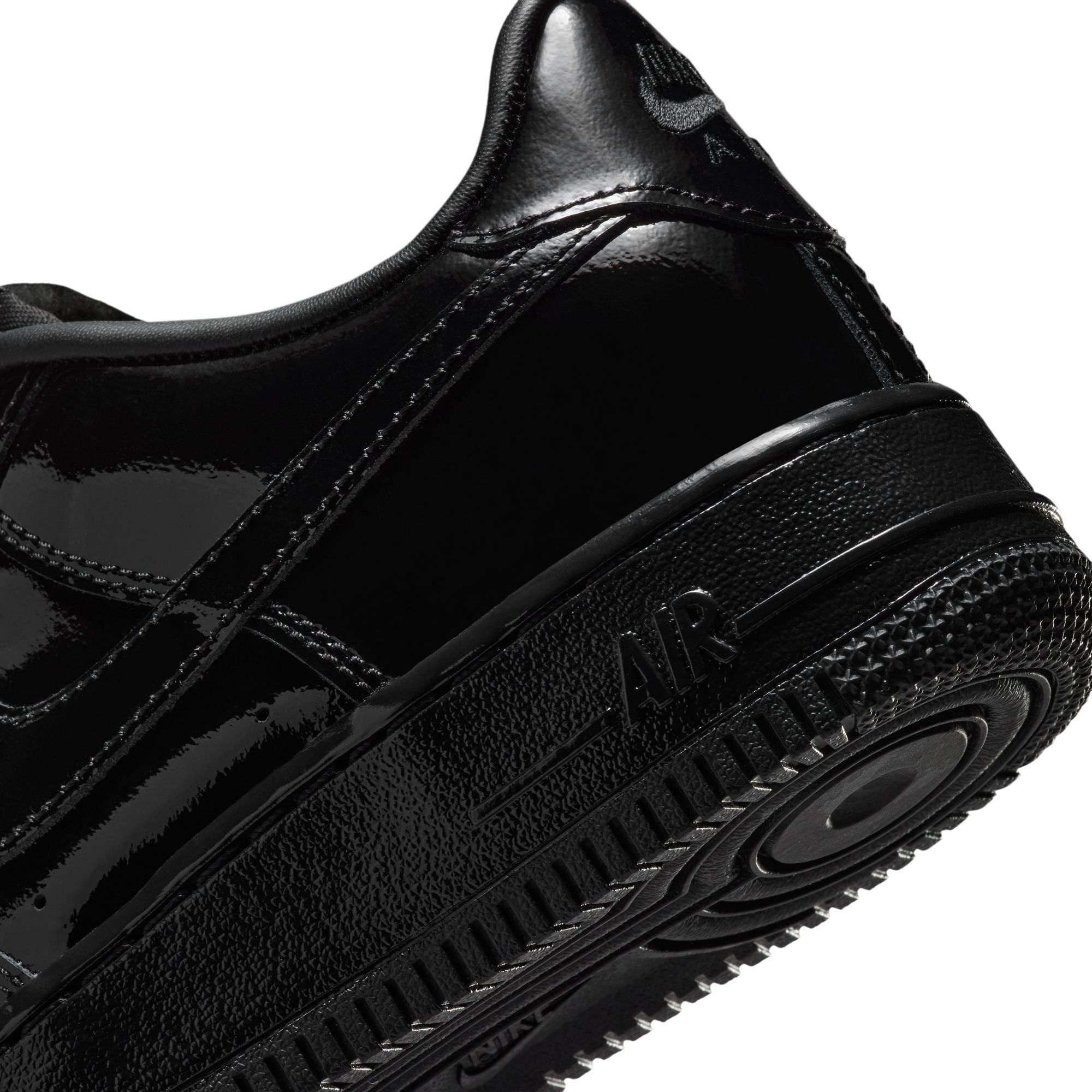 Grade School Nike Air Force 1 Low BG 'Black Patent' - IV2448-010