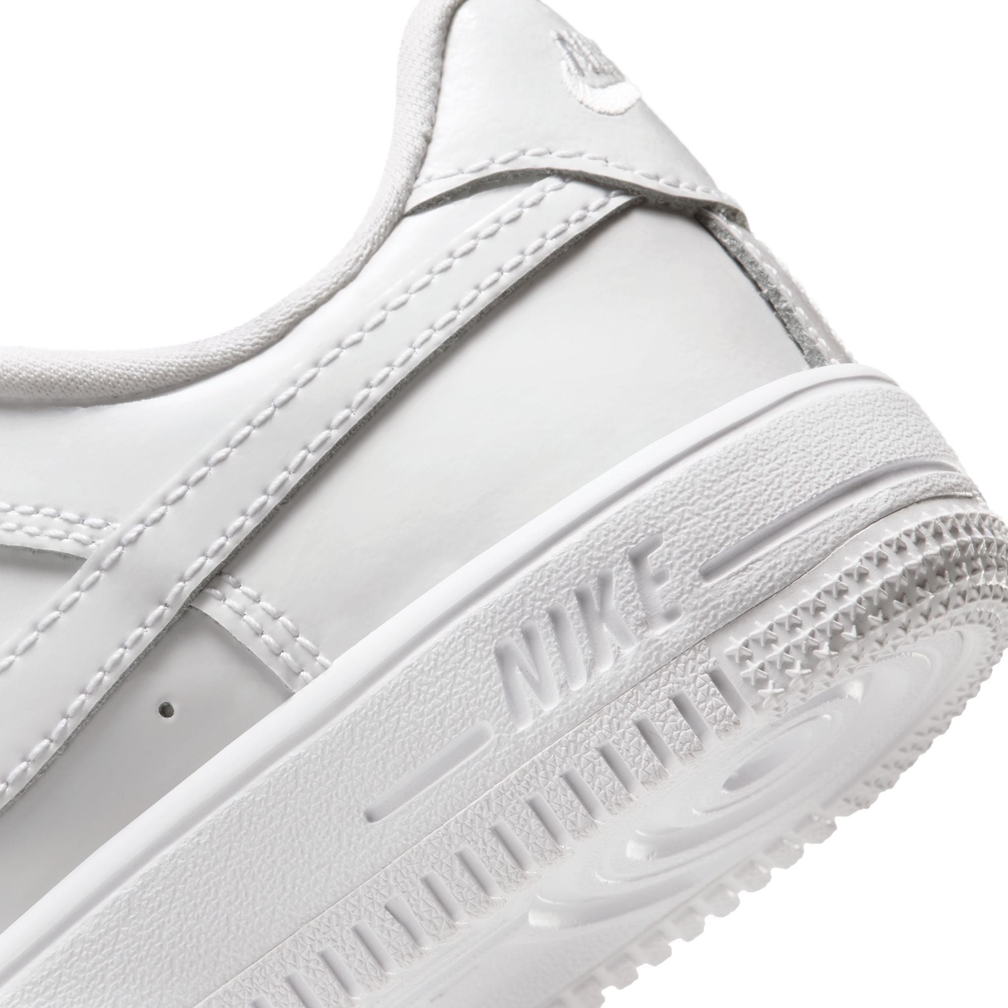 Preschool Nike Force 1 Low BP Lace 'White' - IV2449-100