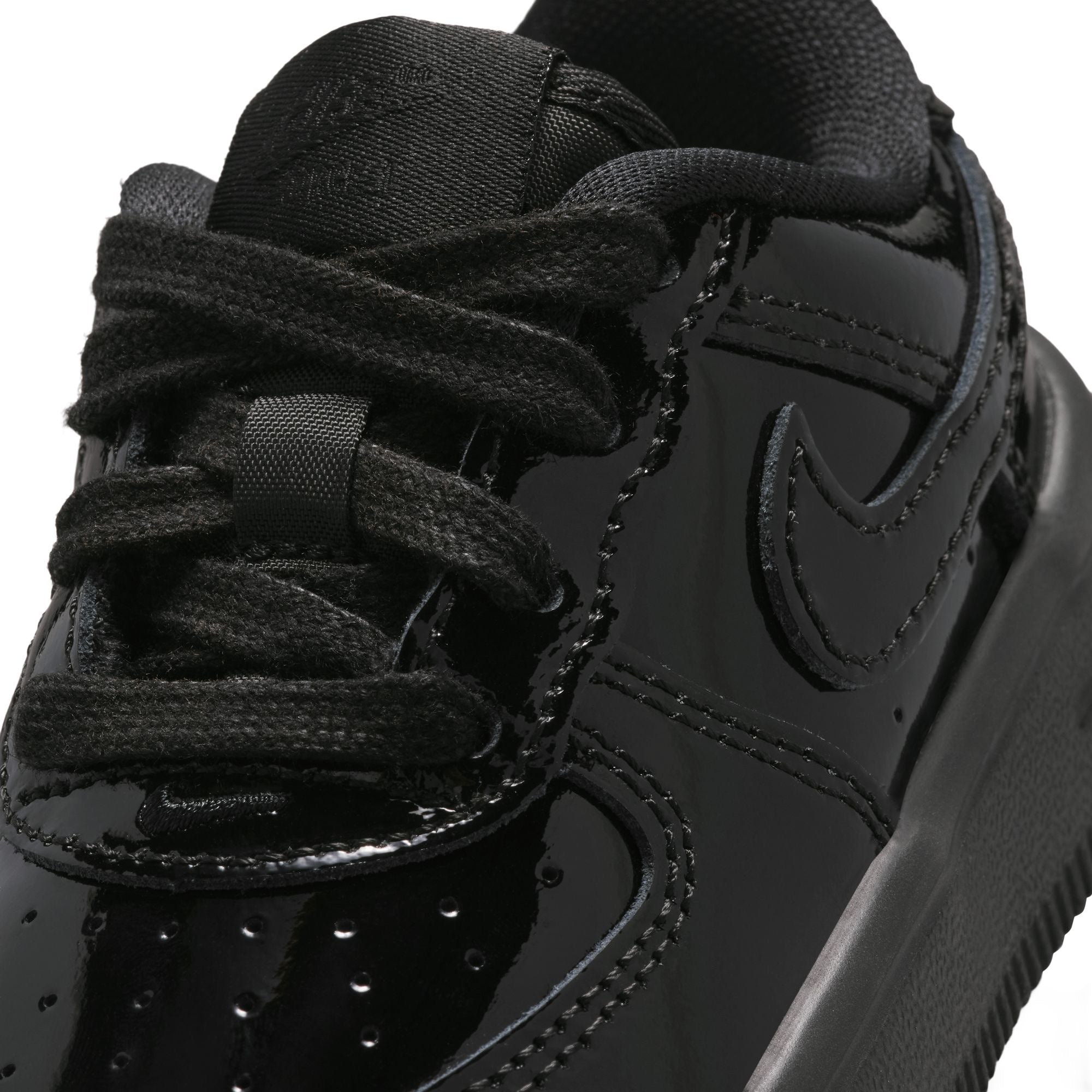Toddlers Nike Force 1 Low BT Lace 'Black' - IV2451-010