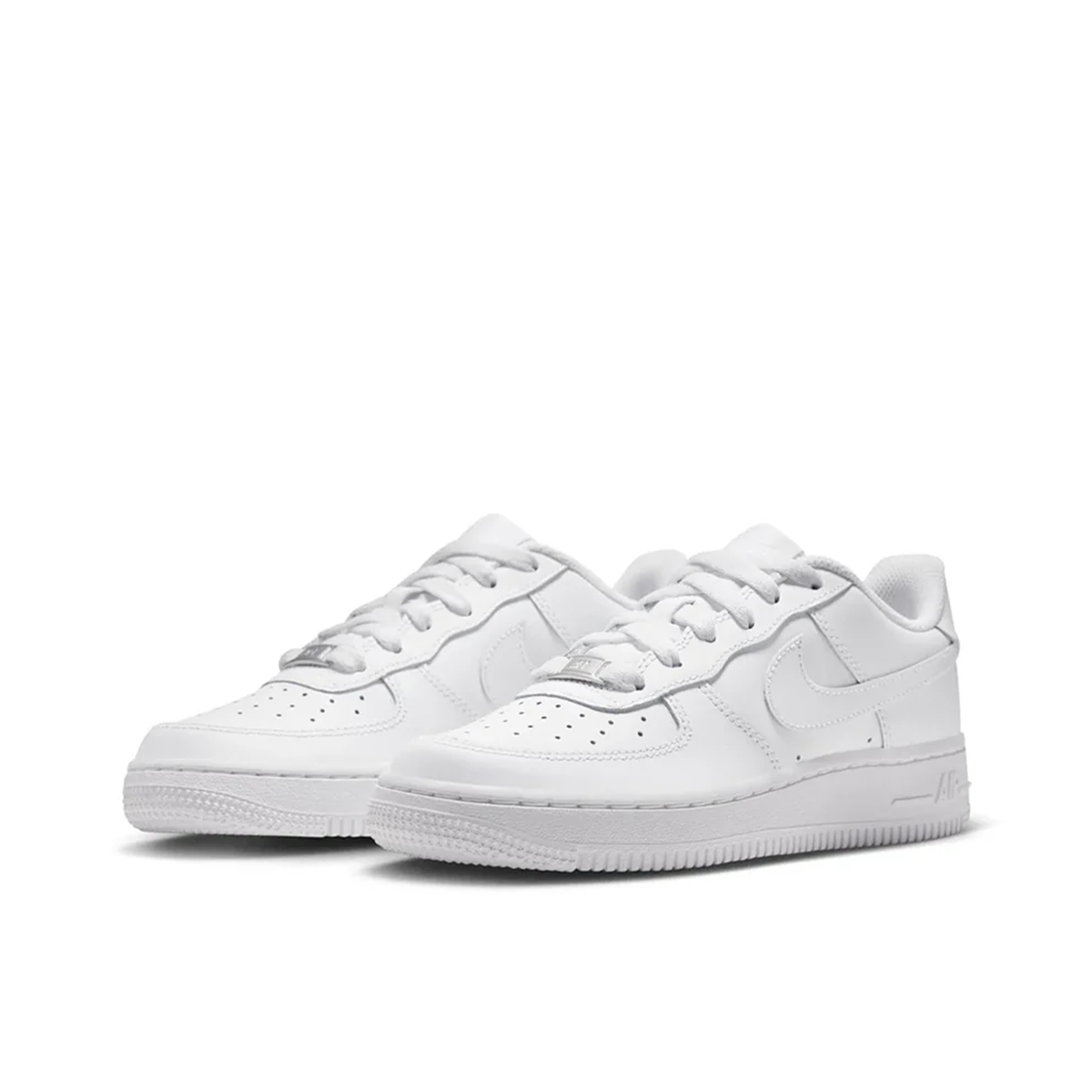 Grade School Nike Air Force 1 Low LE 'Triple White' - DH2920-111