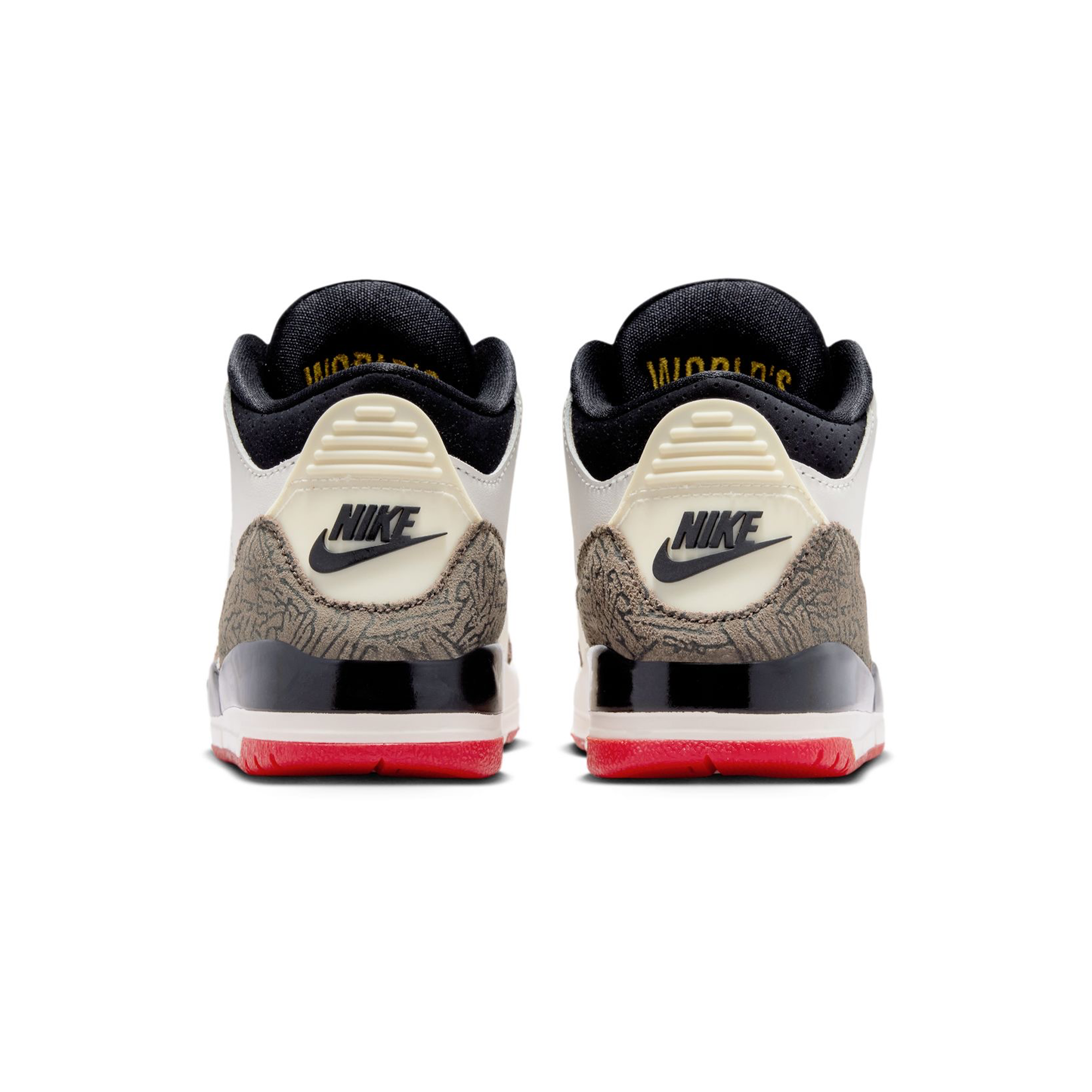 Pre School Air Jordan 3 Retro 'World's Best Dad' - DM0966-103