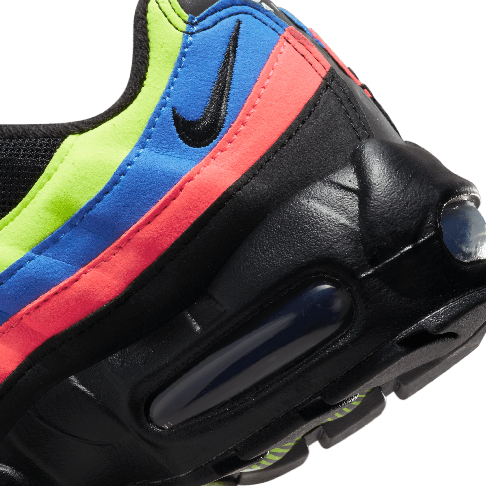 Grade School Nike Air Max 95 'BLACK NEON' - DZ5635-001