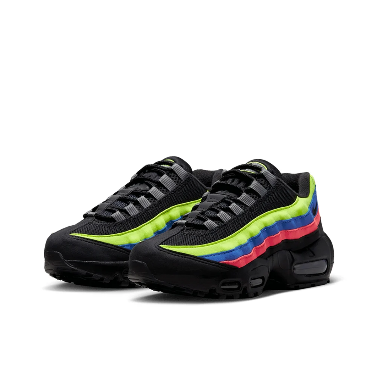 Grade School Nike Air Max 95 'BLACK NEON' - DZ5635-001
