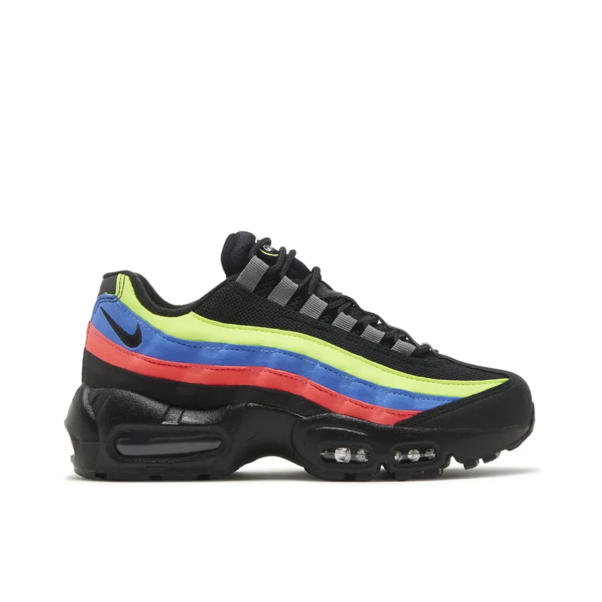 Grade School Nike Air Max 95 'BLACK NEON' - DZ5635-001