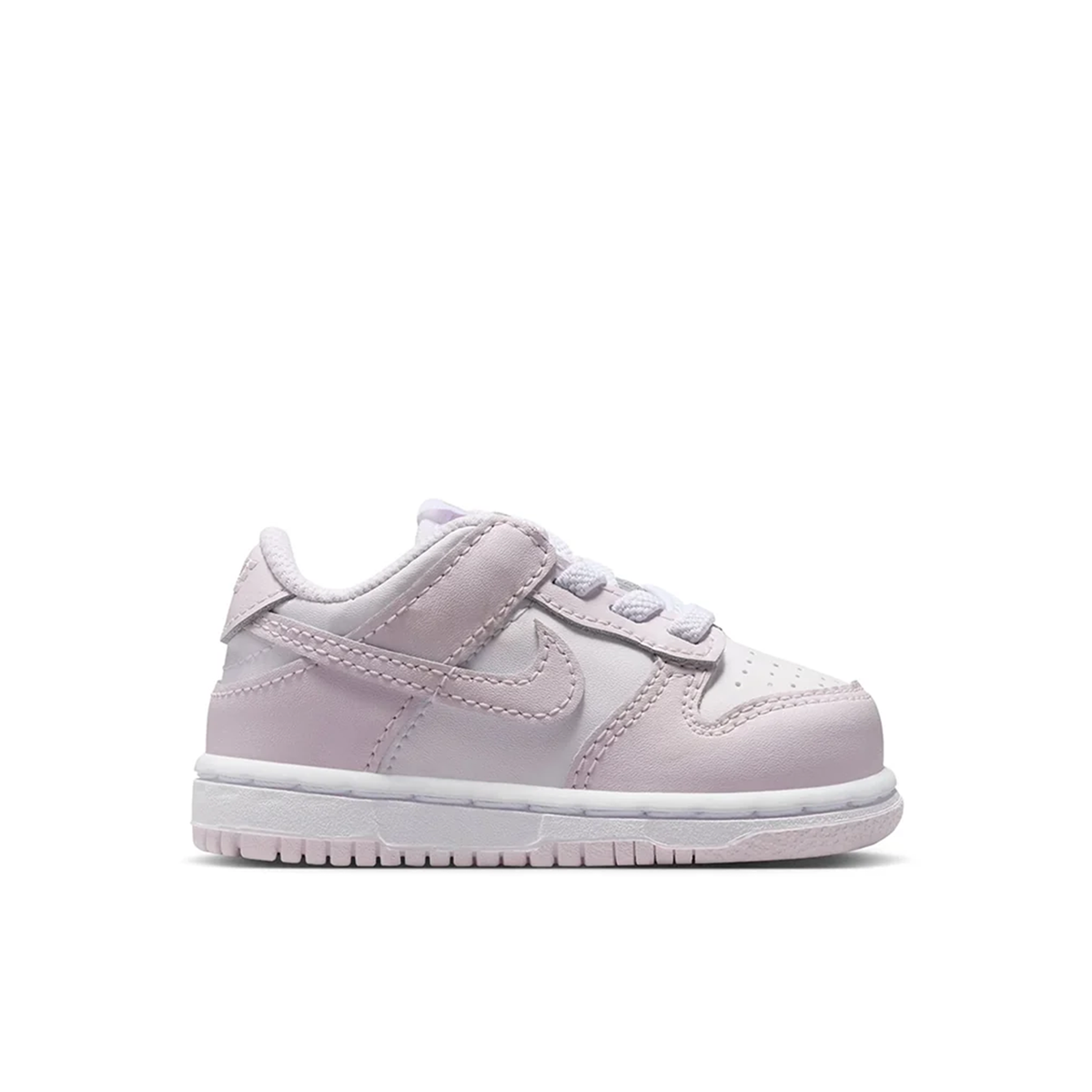Toddler Nike Dunk Low 'White/Light Violet' - FB9107-128