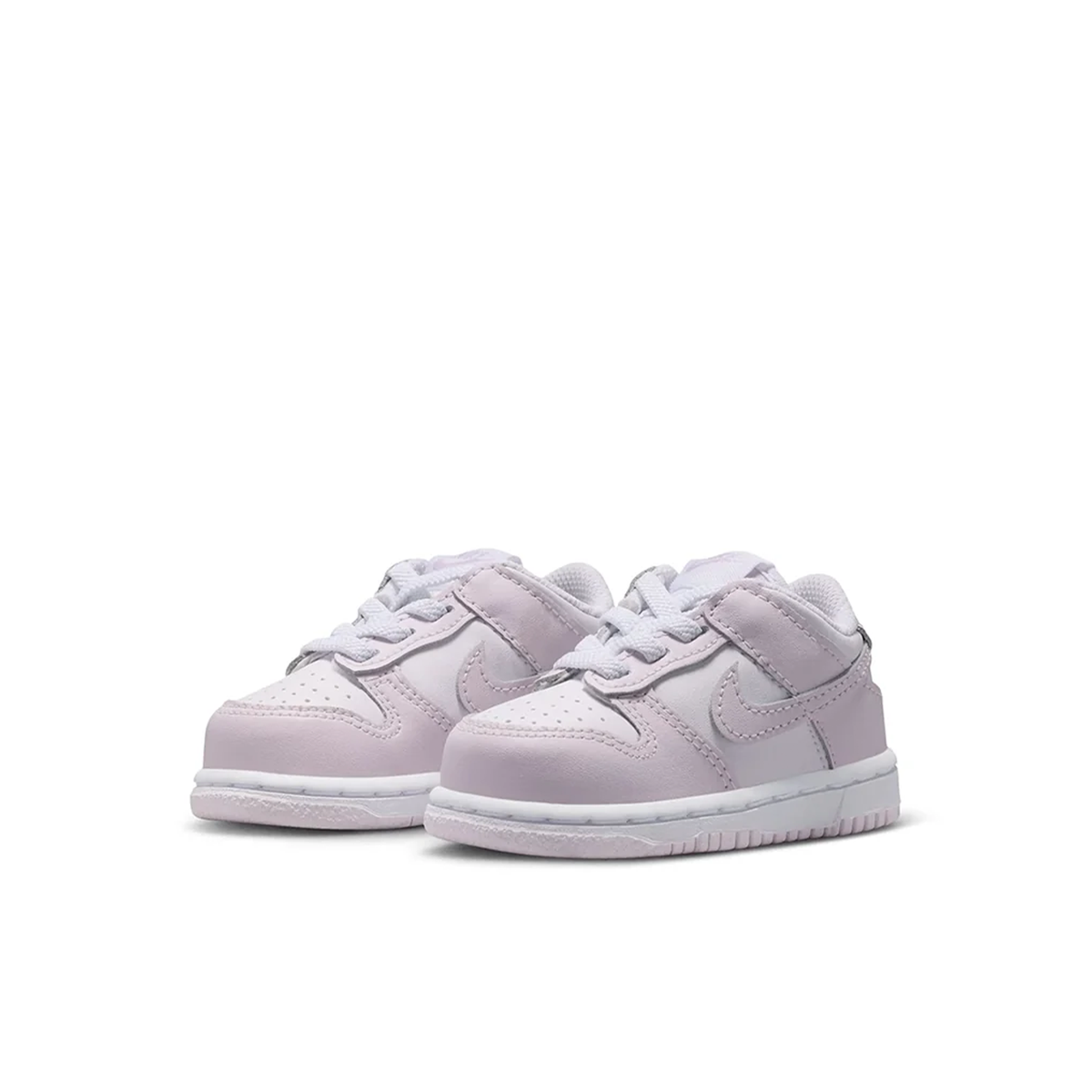 Toddler Nike Dunk Low 'White/Light Violet' - FB9107-128