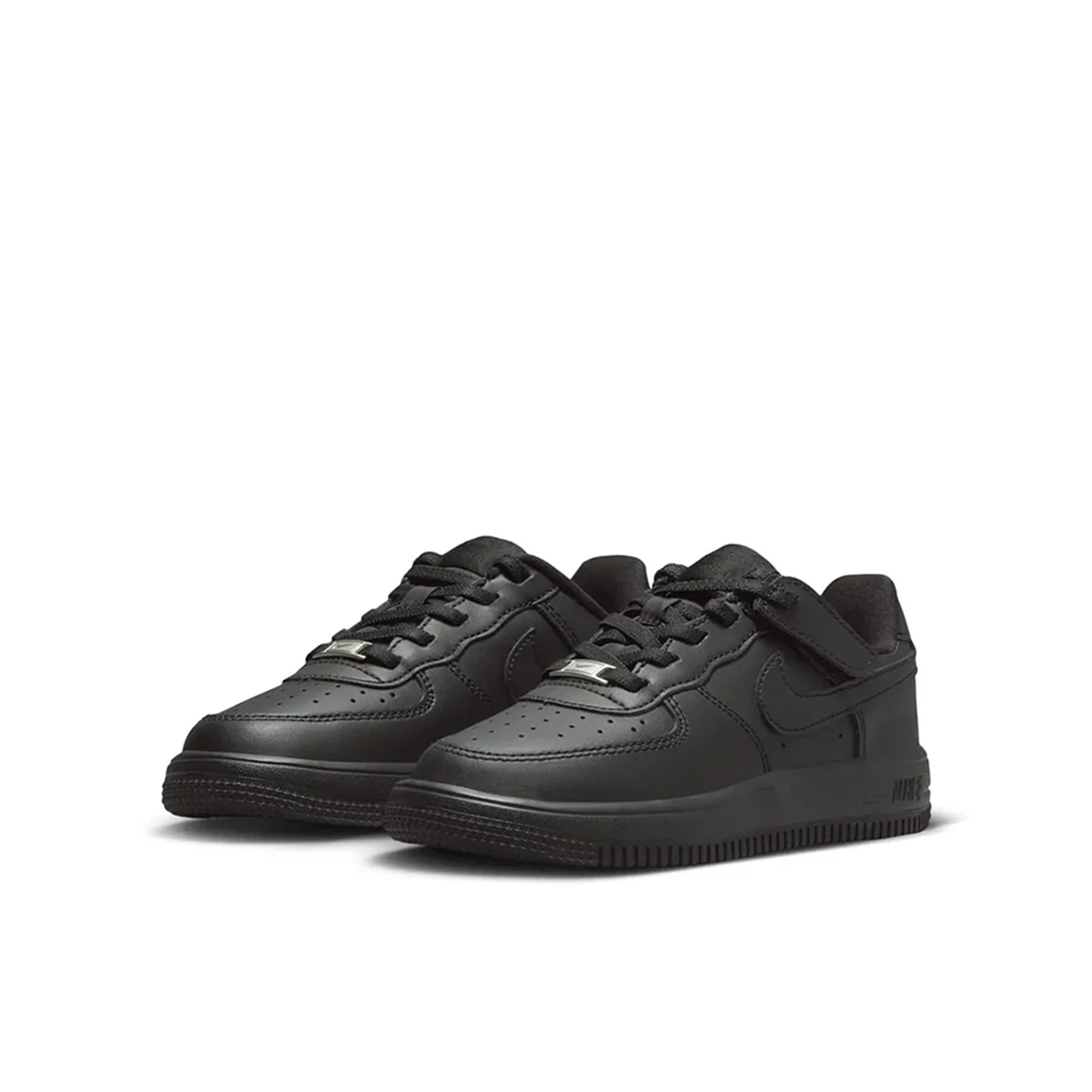 Preschool Nike Force 1 Low Easyon 'Black' - FN0237-001