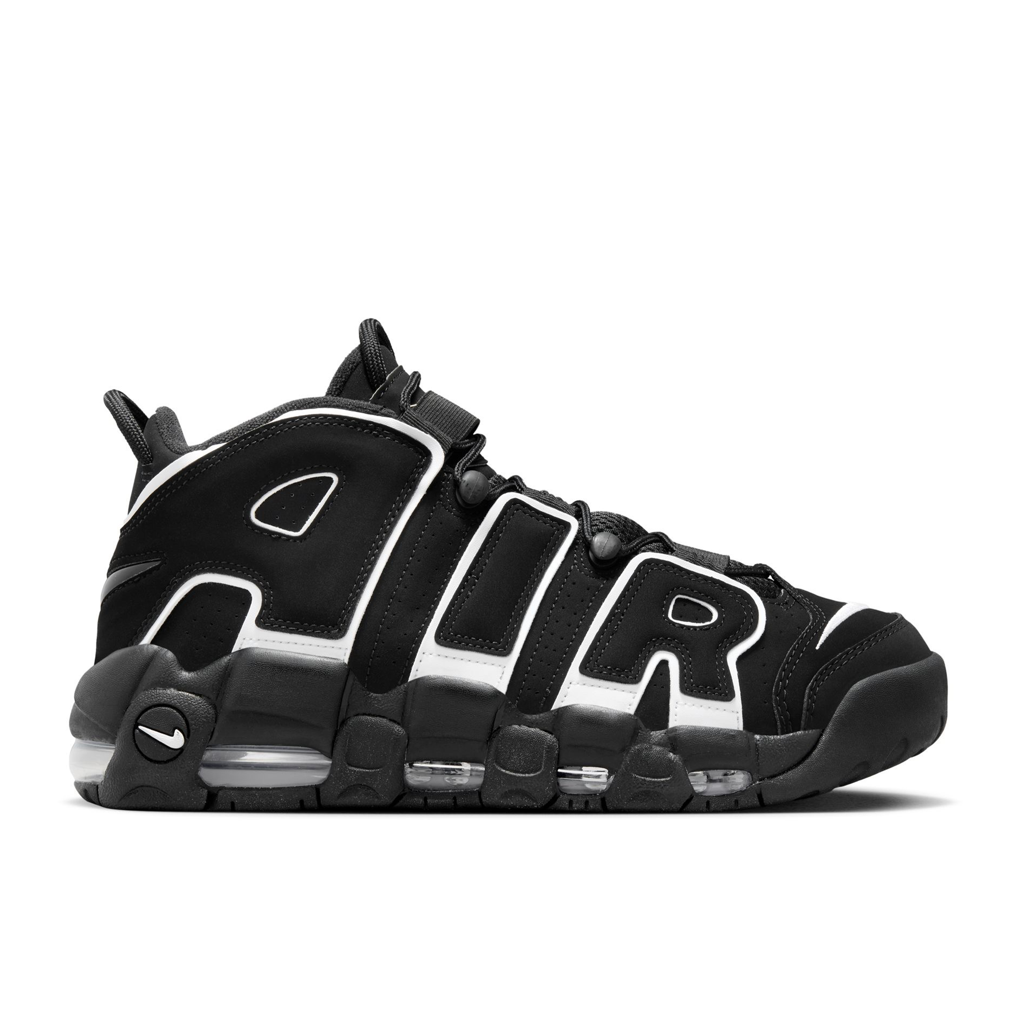 Men's Nike Air More Uptempo '96 'Black/White' - FV2291-001