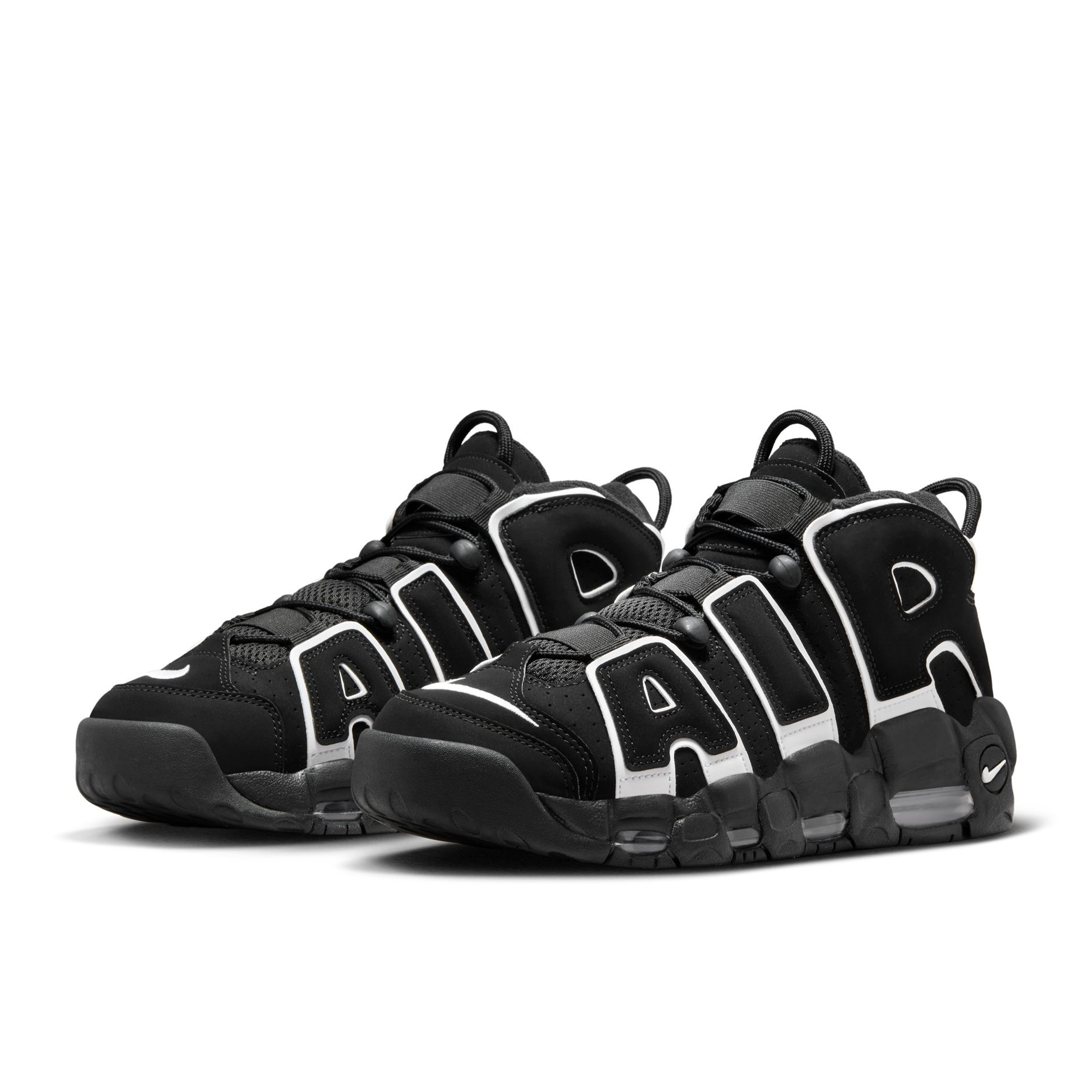 Men's Nike Air More Uptempo '96 'Black/White' - FV2291-001