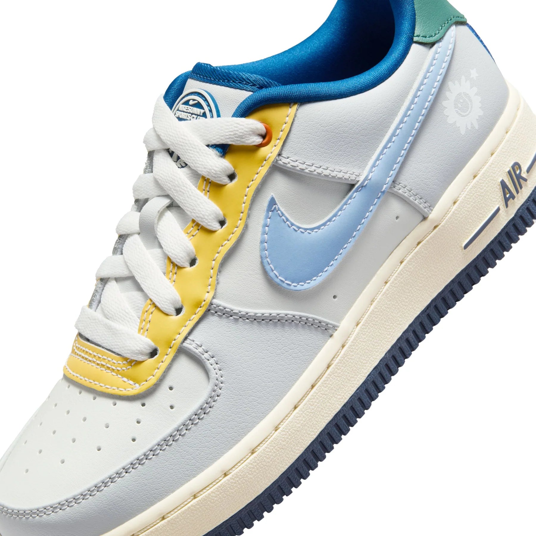 Grade School Nike Air Force 1 LV8 'Sunny Sports Club' - HM3721-111
