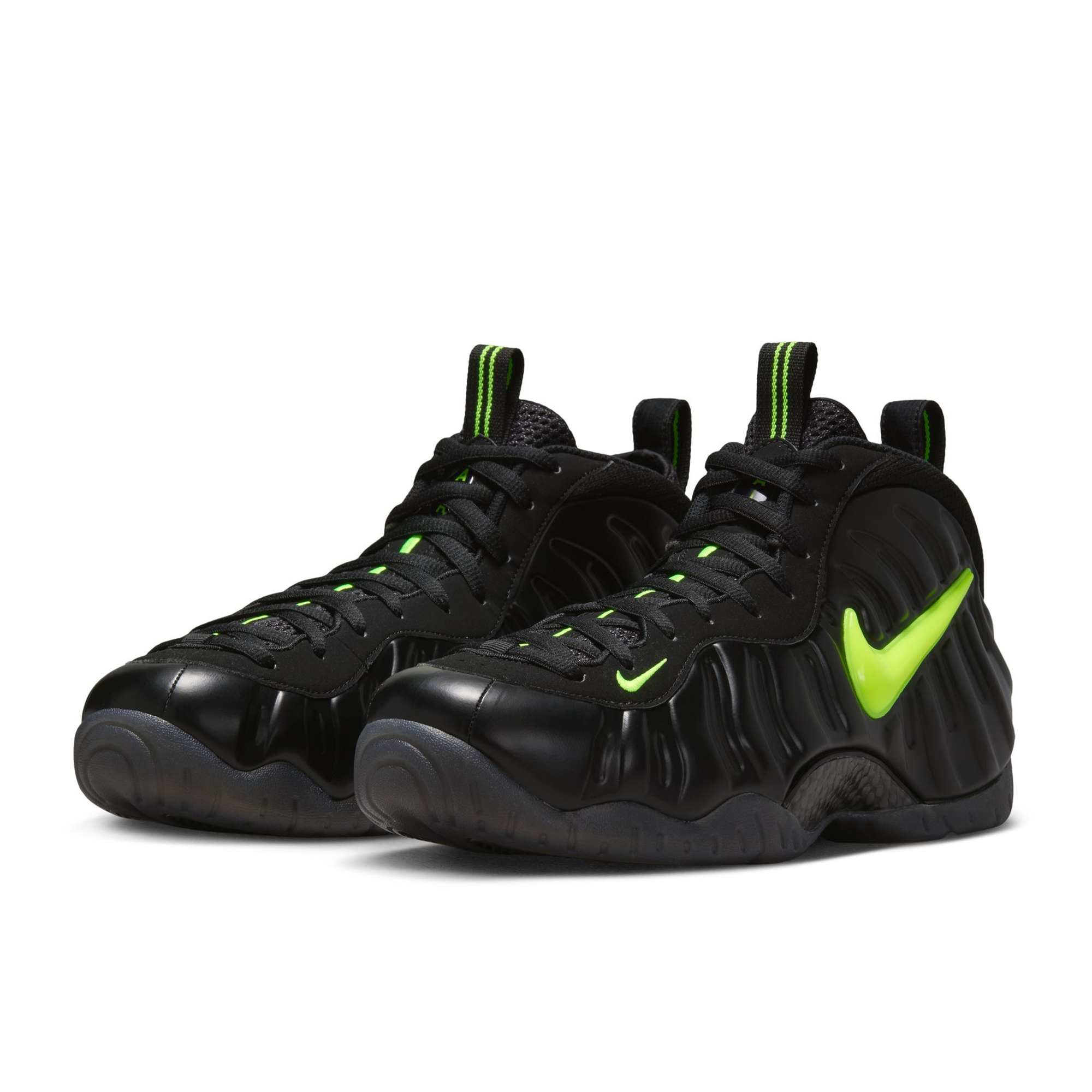 Men's Nike Air Foamposite Pro 'Black Voltage Yellow' - HF0794-002